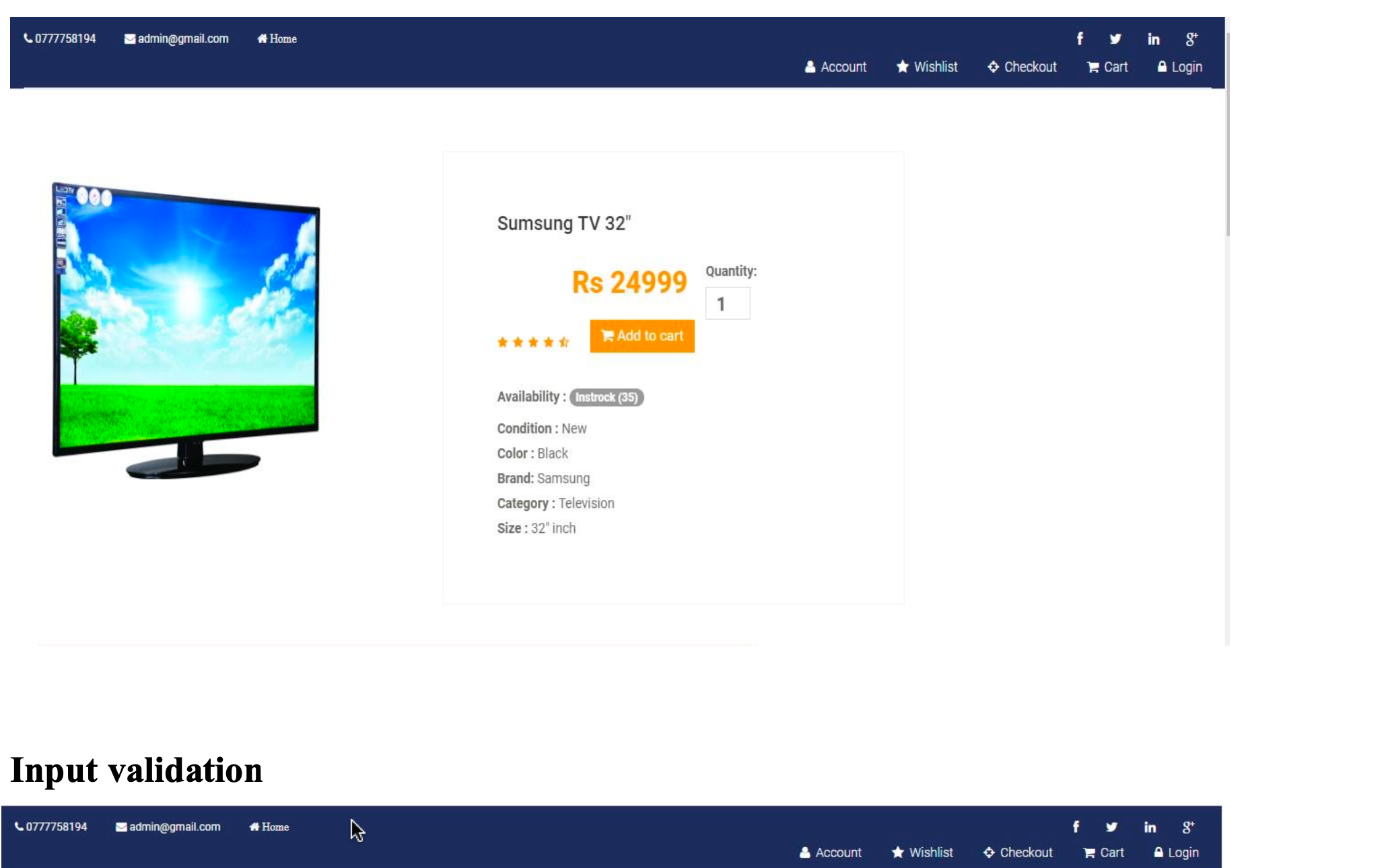 E-commerce